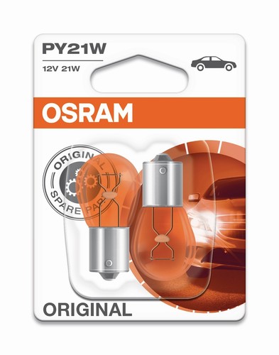 Osram py21w gelb 12v st - gelb, 2