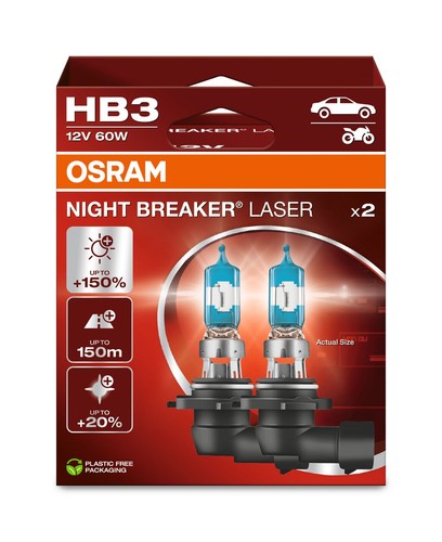 Duopack osram hb3 - hb3, halogen