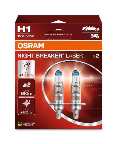 Duopack osram 12v - h1,