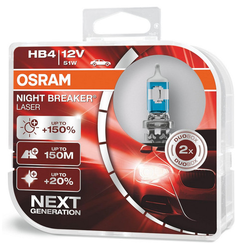 Osram night breaker laser - night, hb4