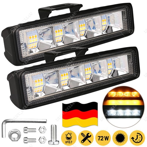 Led arbeitsscheinwerfer - 2x,