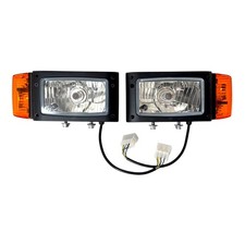 2x H4 Scheinwerfer mit Blinker